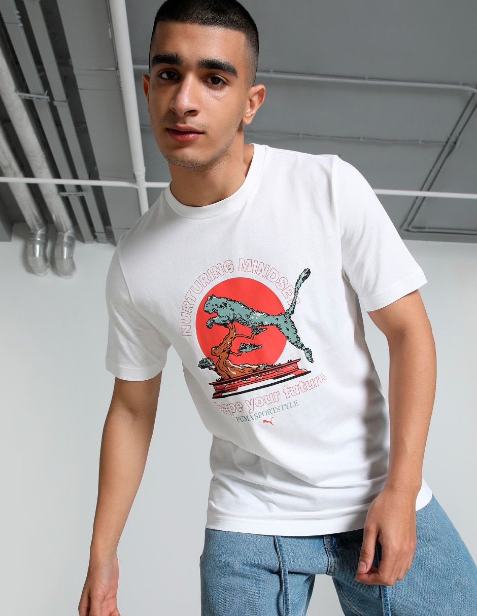 Playera Puma Playeras Para Hombre Suburbia Playera Puma Cuello