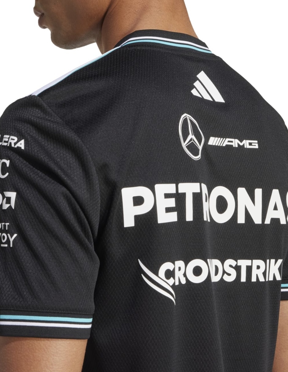 Playera mercedes - amg petronas cuello redondo para hombre 6