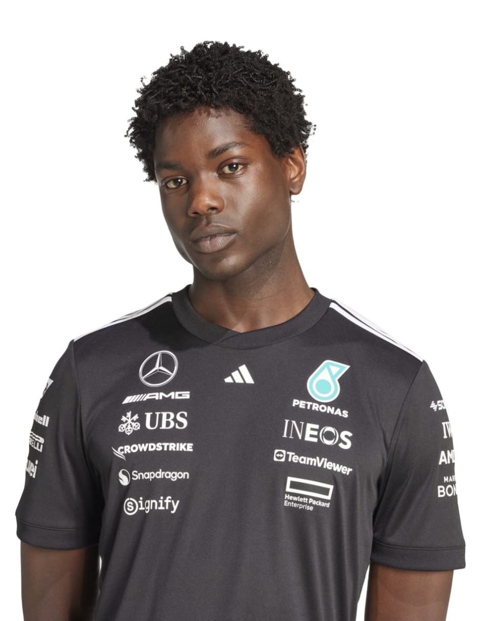 Playera mercedes - amg petronas cuello redondo para hombre 5