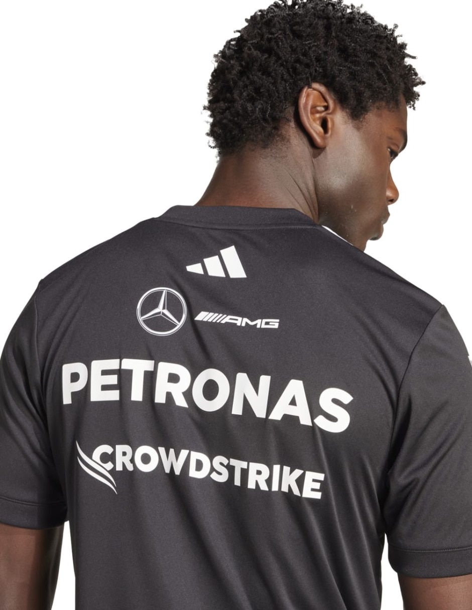 Playera mercedes - amg petronas cuello redondo para hombre 6
