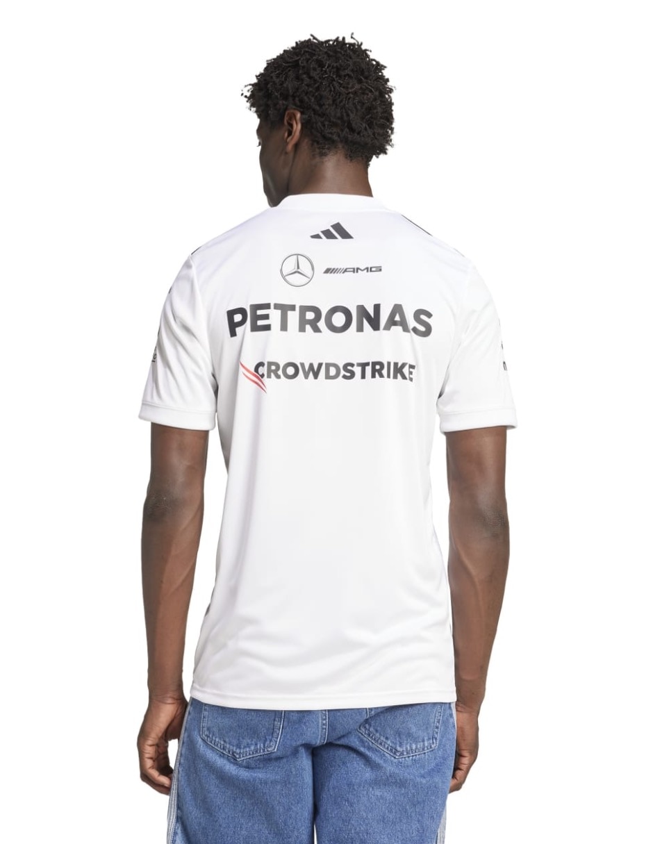 Playera mercedes - amg petronas cuello redondo para hombre 2