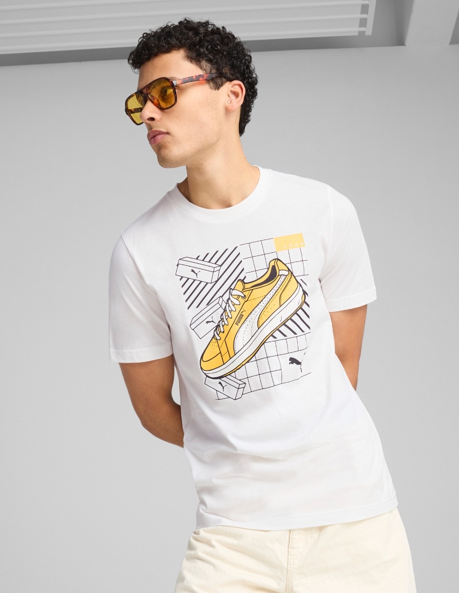 Playera Graphics Sneaker Tee cuello redondo para hombre