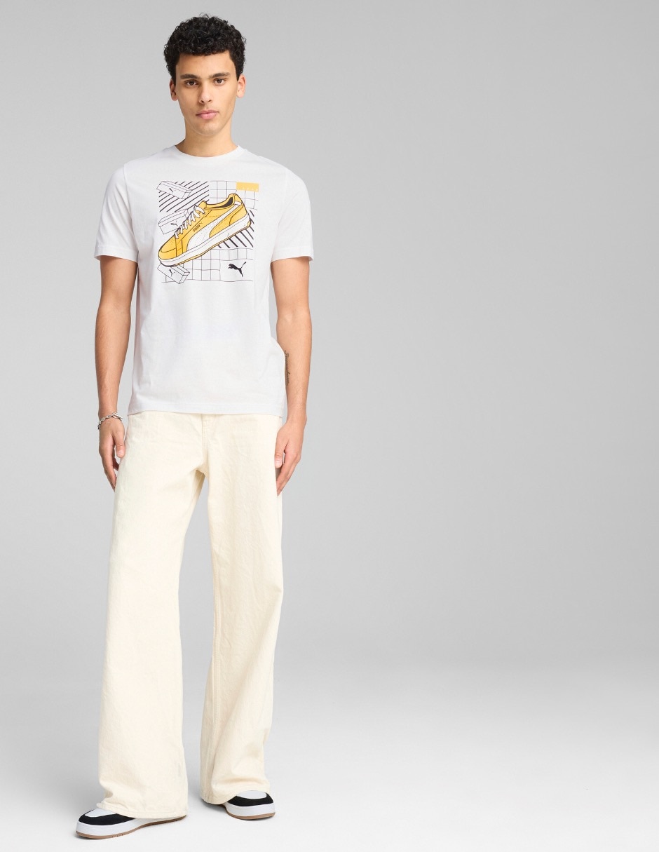 Playera Graphics Sneaker Tee cuello redondo para hombre 5