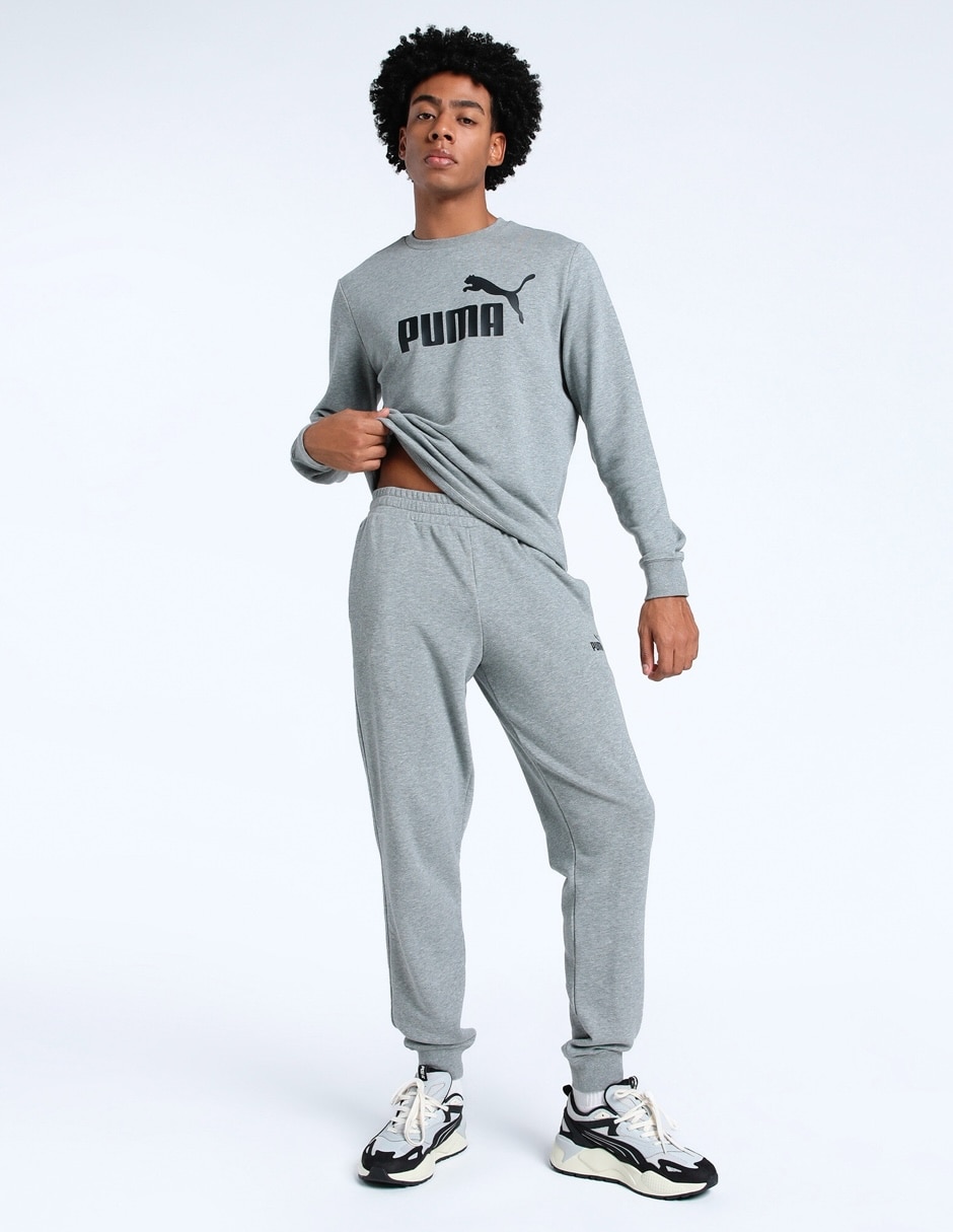 Pants regular con elástico para hombre 4
