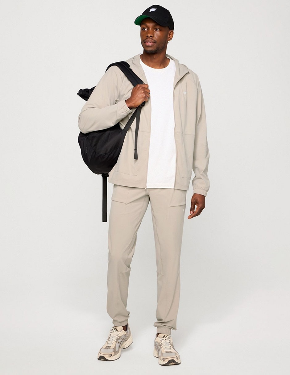 JOGGER FABLETICS FLAP-MB02, 2XG, KHAKI