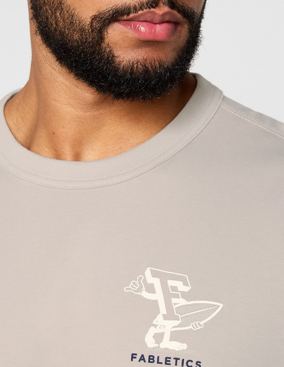 Playera cuello redondo para hombre 4