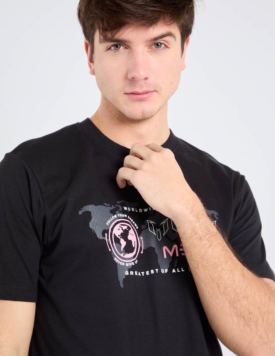 Playera cuello redondo para hombre 4