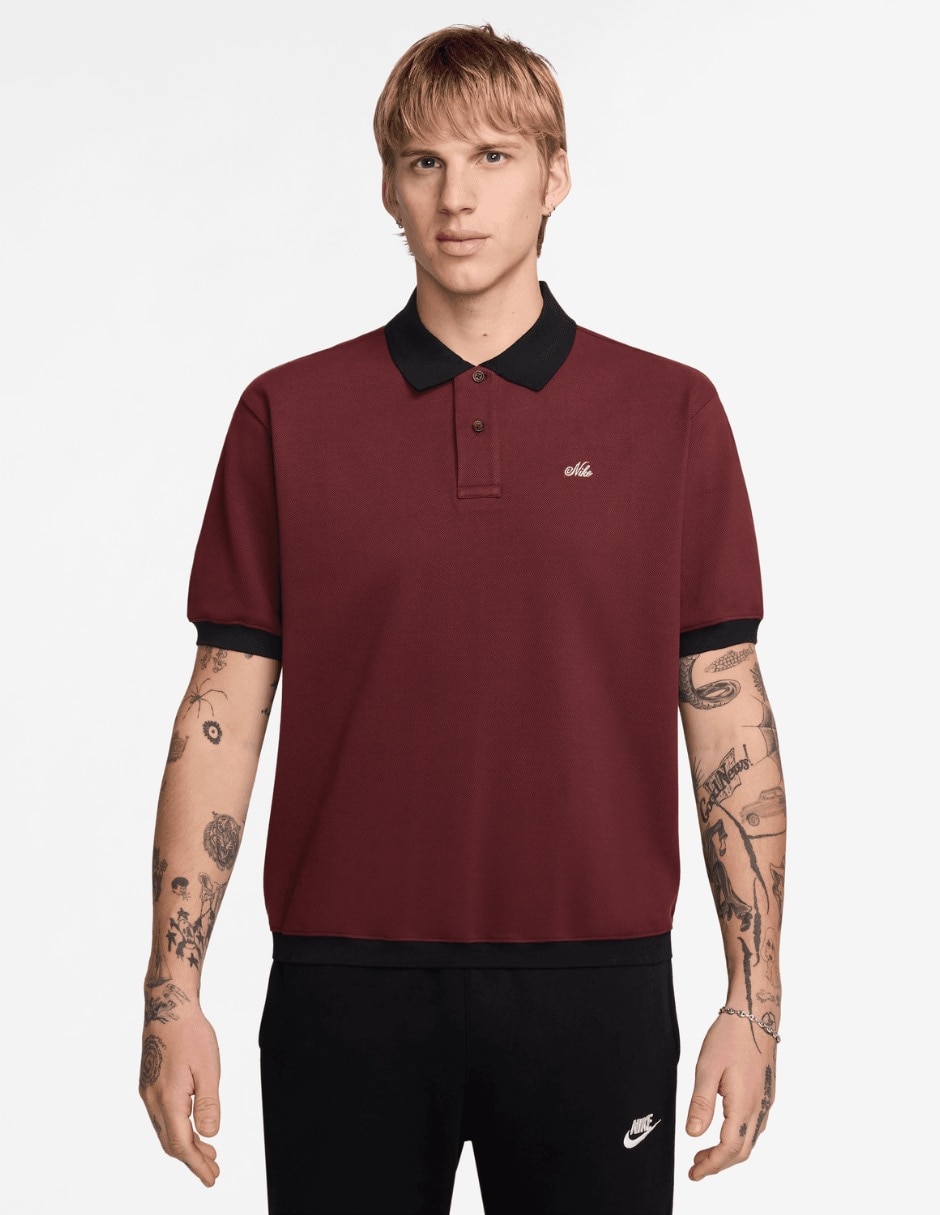 Playera cuello polo para hombre