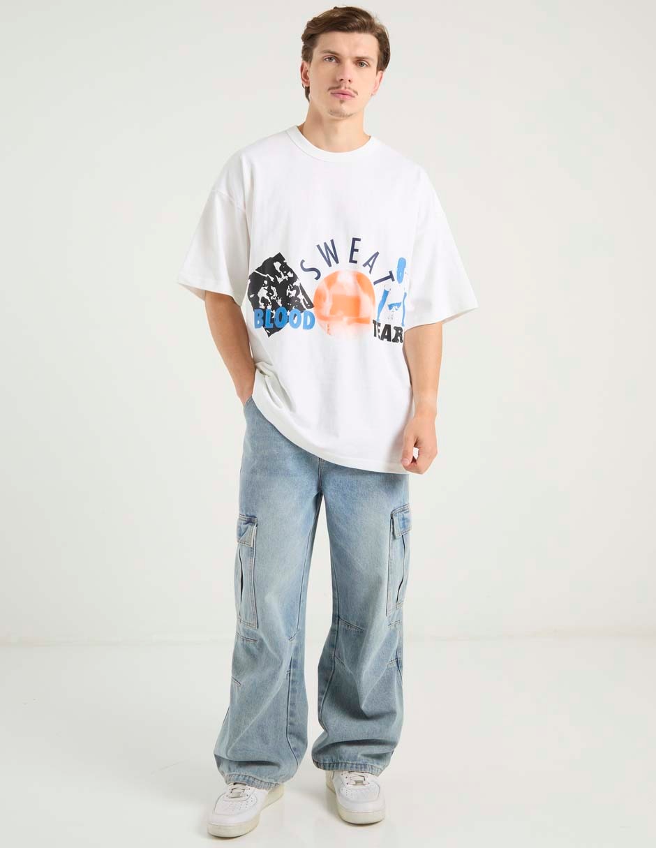 Playera cuello redondo para hombre 2
