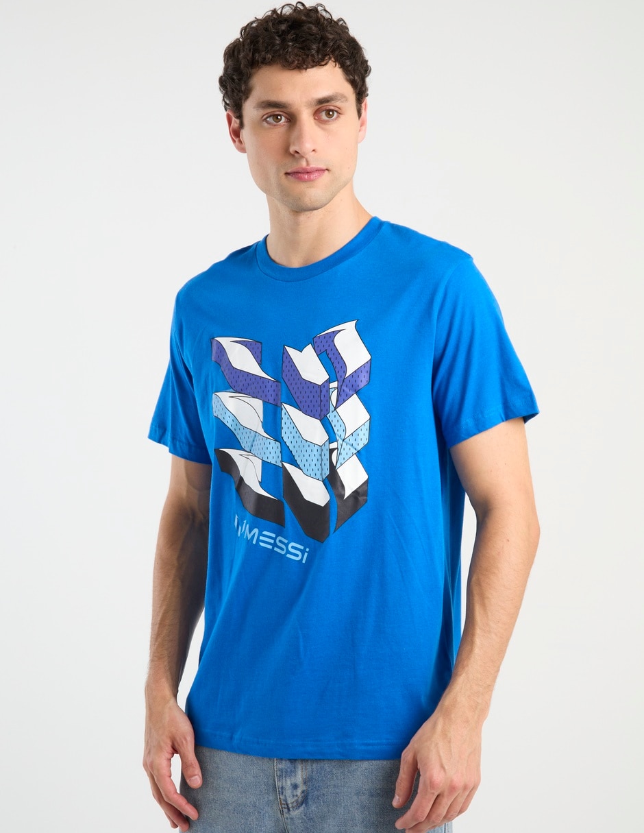 Playera cuello redondo para hombre
