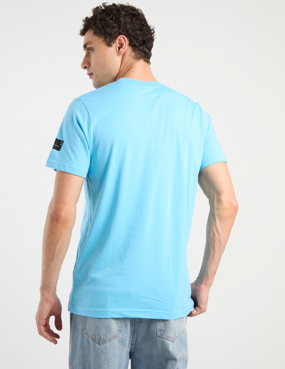 Playera cuello redondo para hombre 2