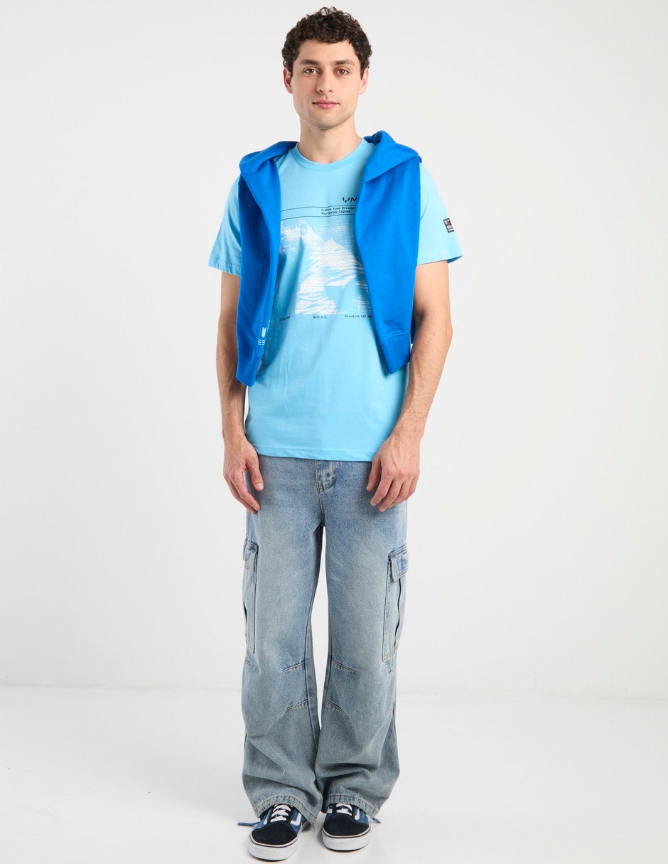 Playera cuello redondo para hombre 3