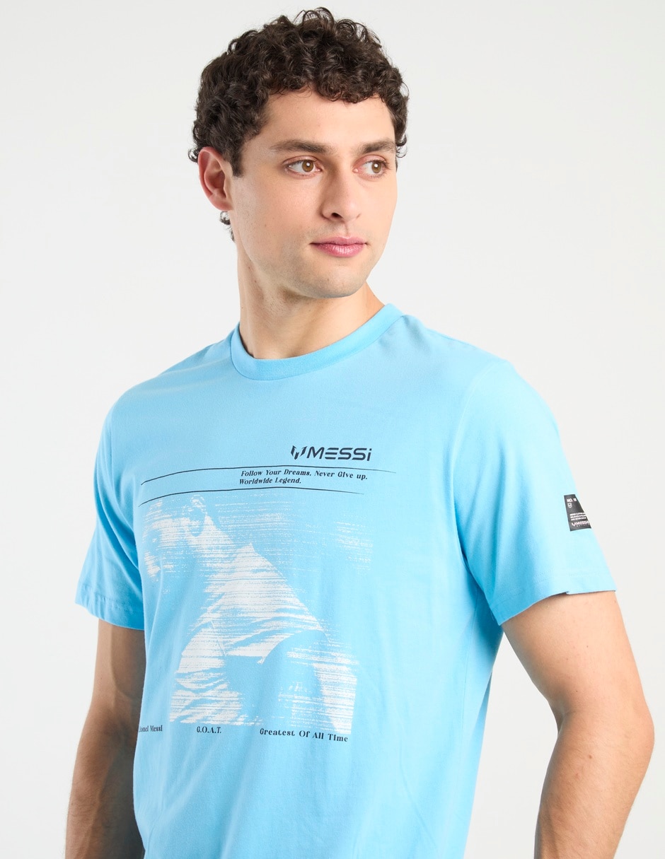 Playera cuello redondo para hombre 4