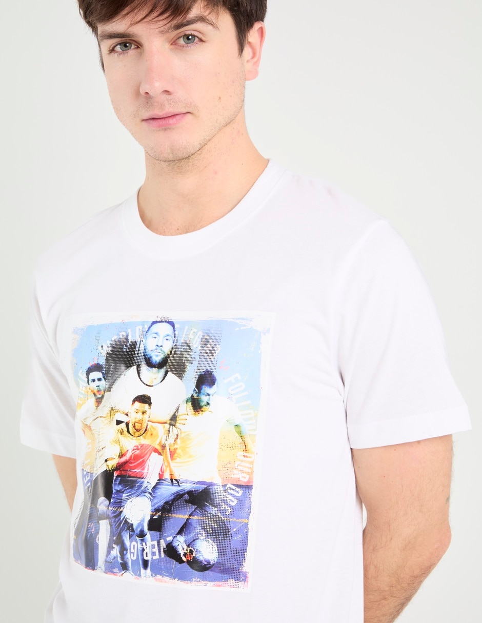 Playera cuello redondo para hombre 4