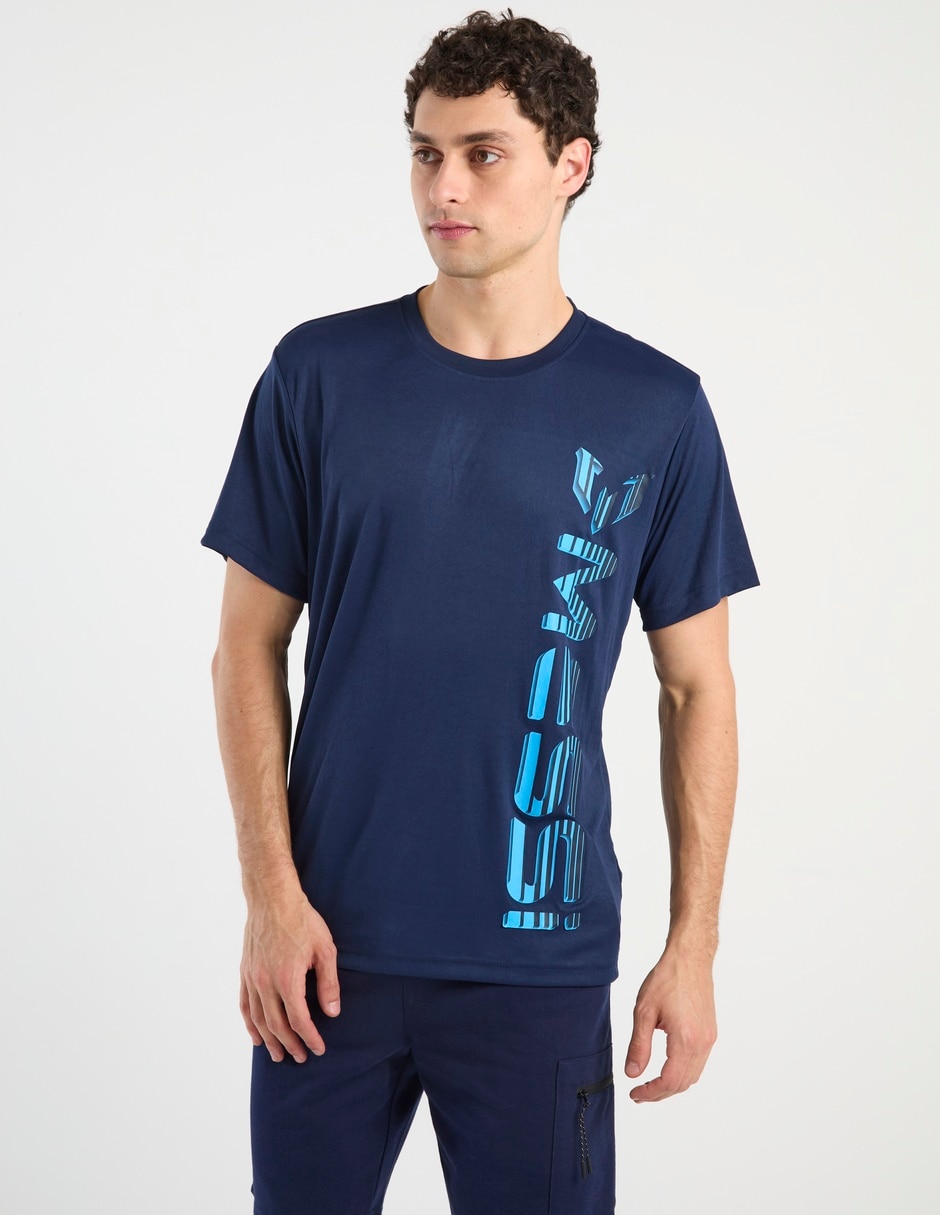 Playera cuello redondo para hombre