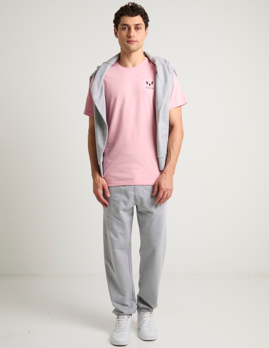 Pants straight con jareta para hombre 3