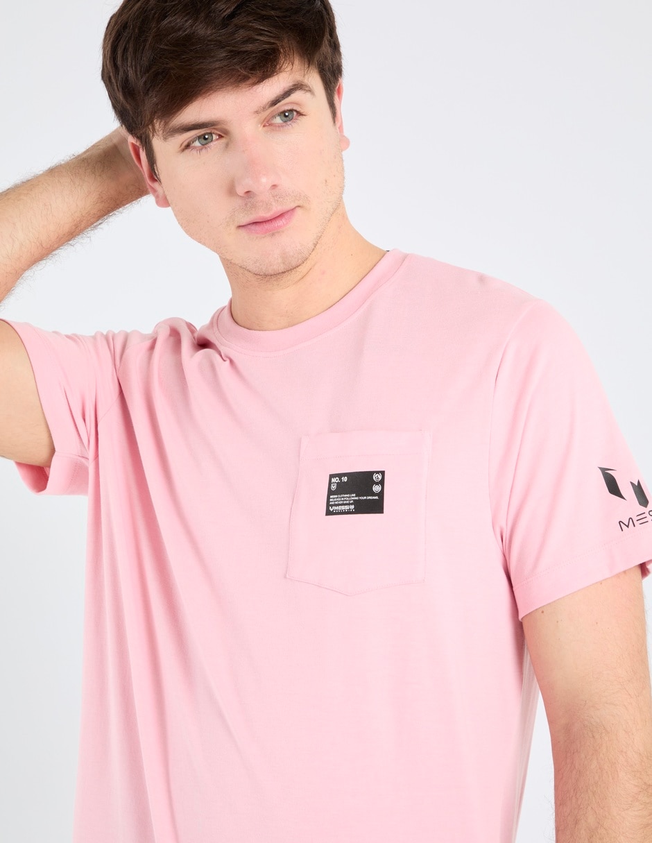Playera cuello redondo para hombre 4