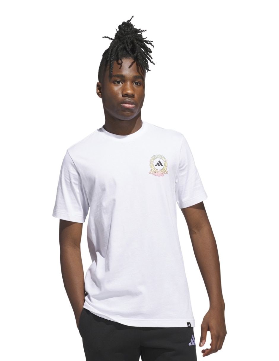 Playera cuello redondo para hombre