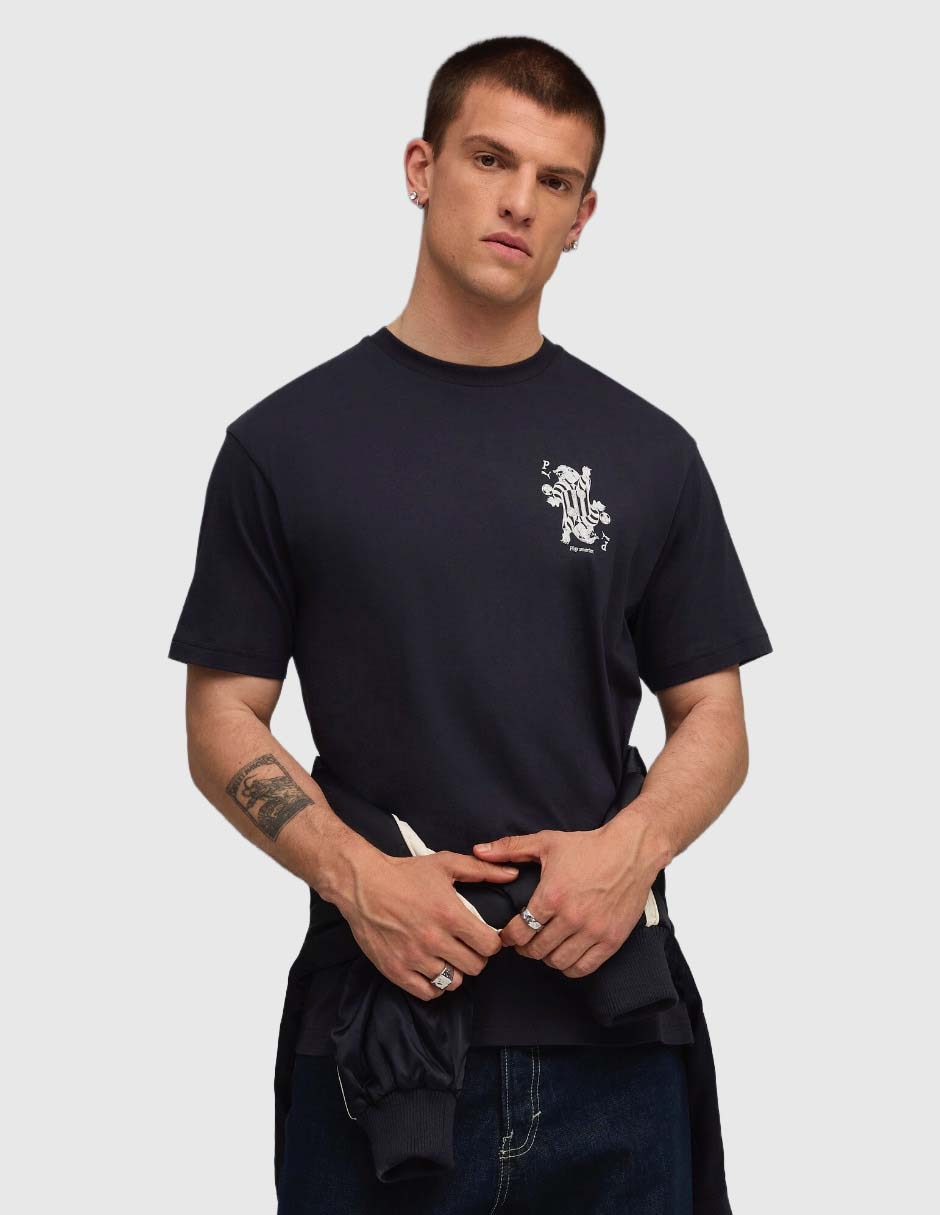 Playera Graphic Card Play Relaxed Tee cuello redondo para hombre
