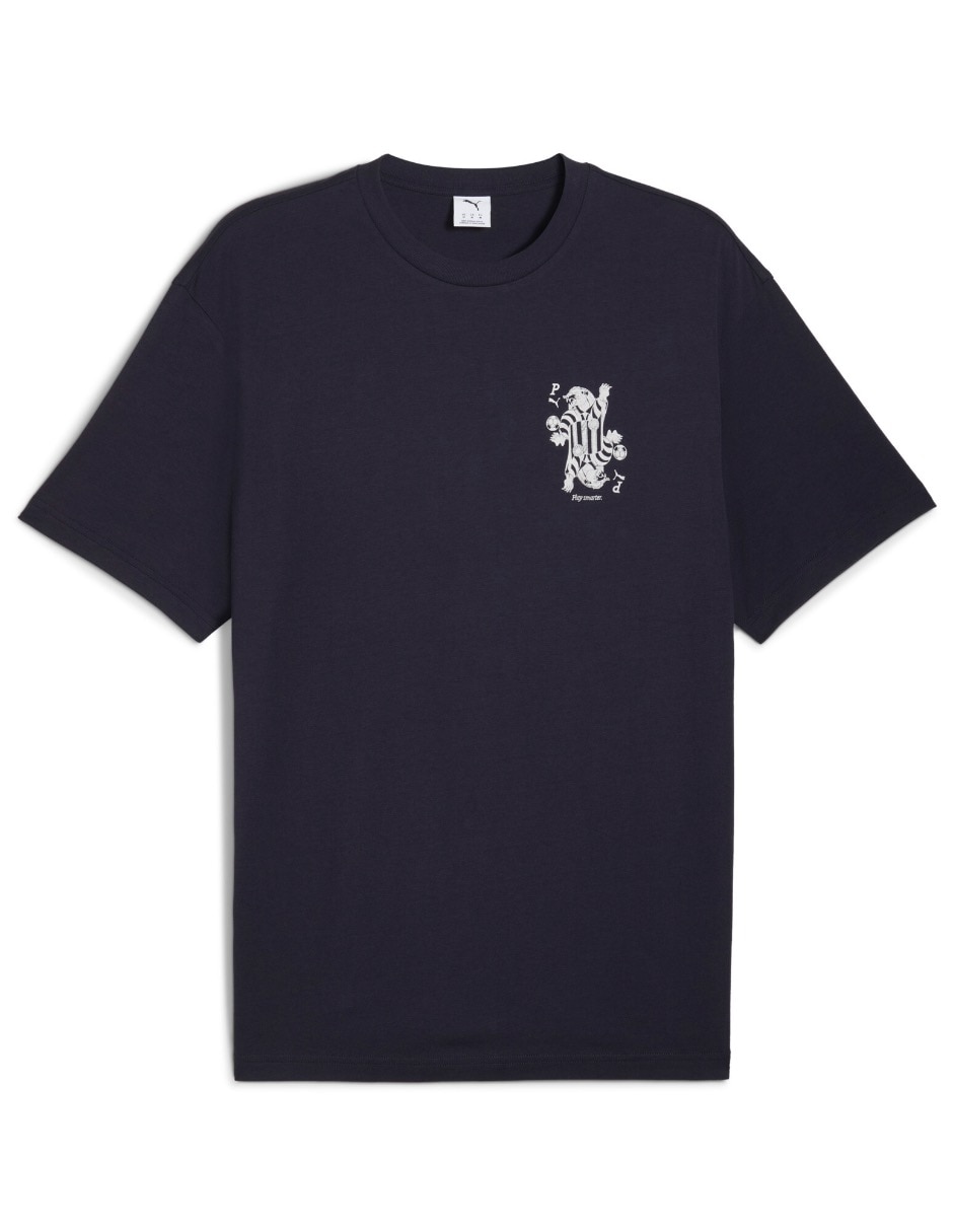 Playera Graphic Card Play Relaxed Tee cuello redondo para hombre 4