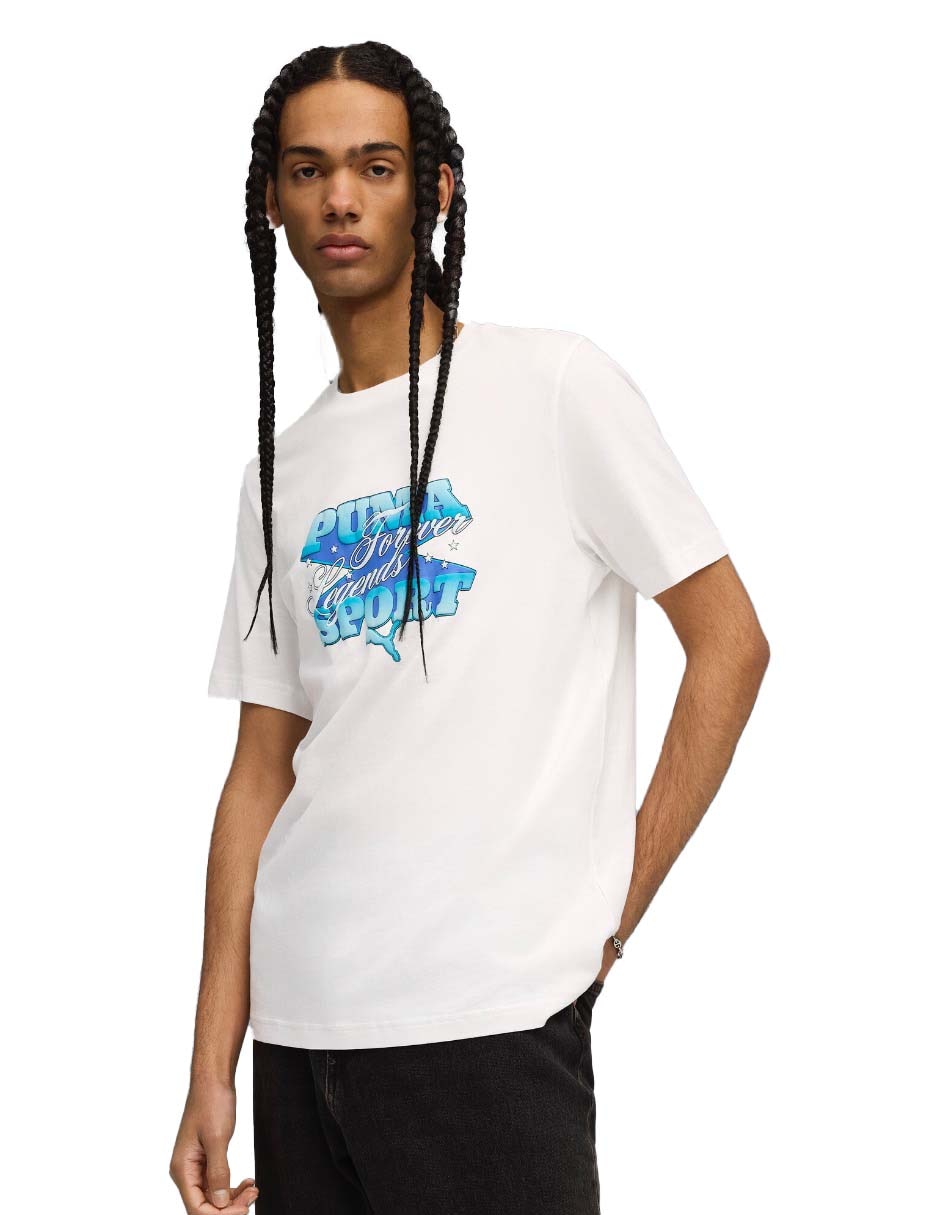 Playera cuello redondo para hombre