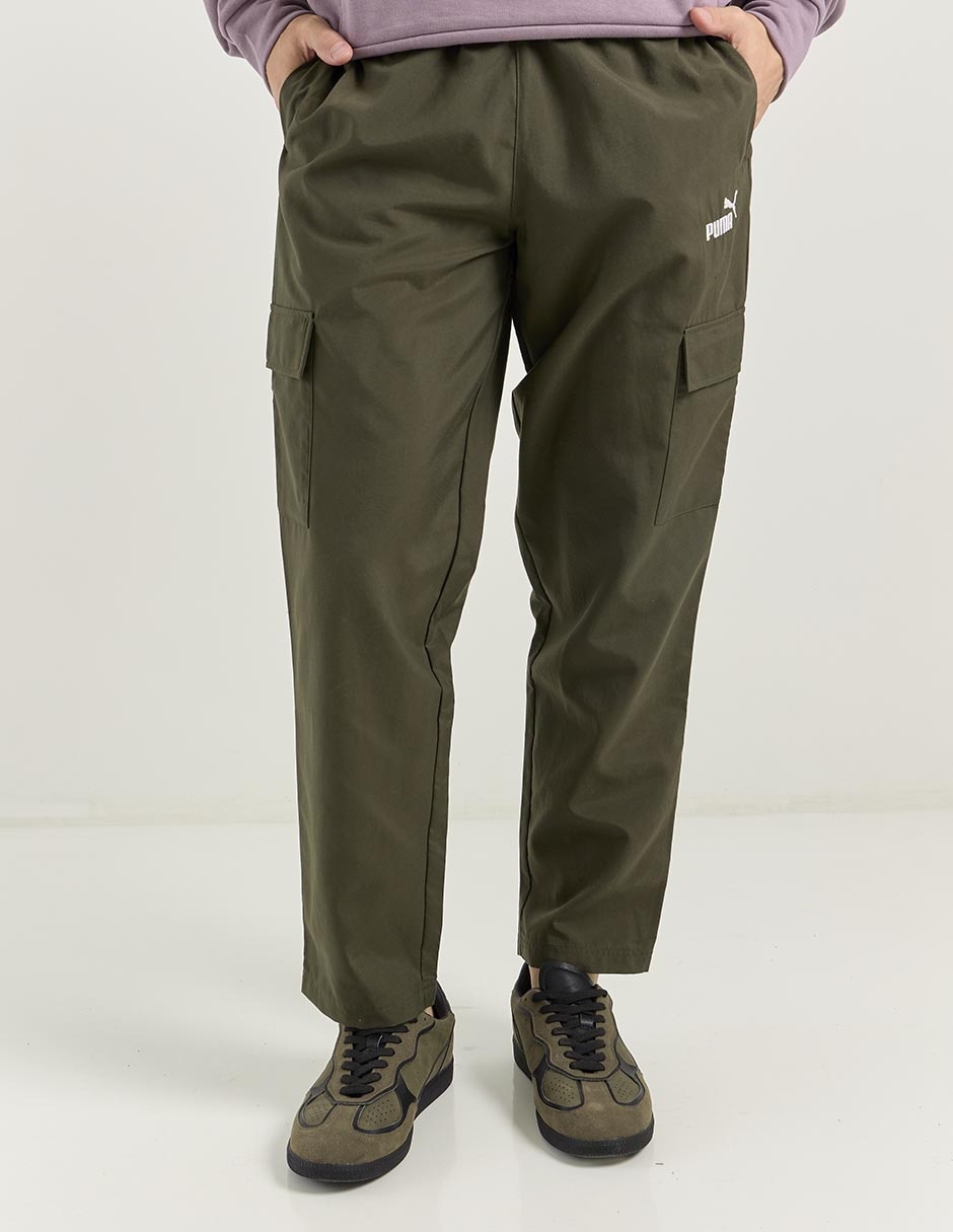 Pants regular con elástico para hombre