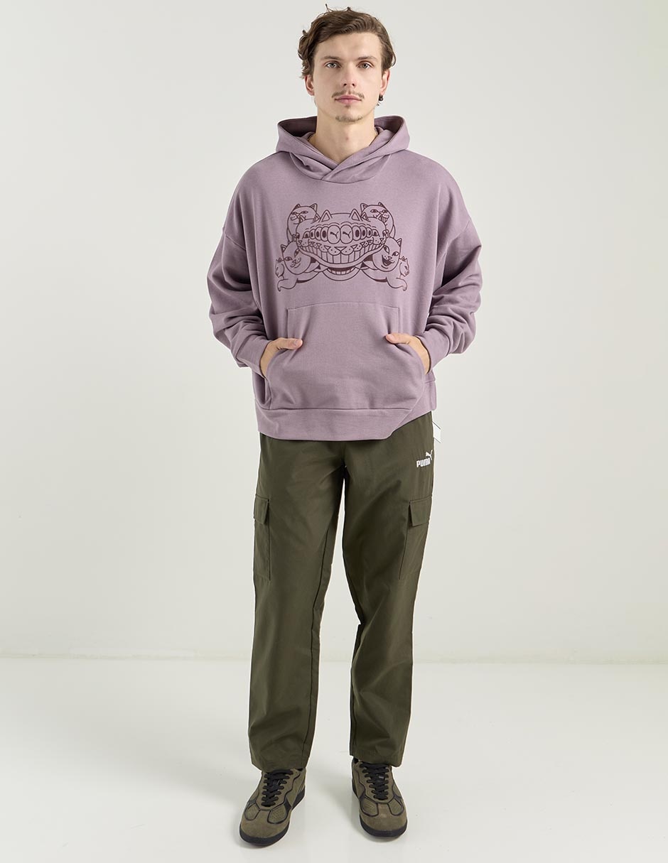 Pants regular con elástico para hombre 3