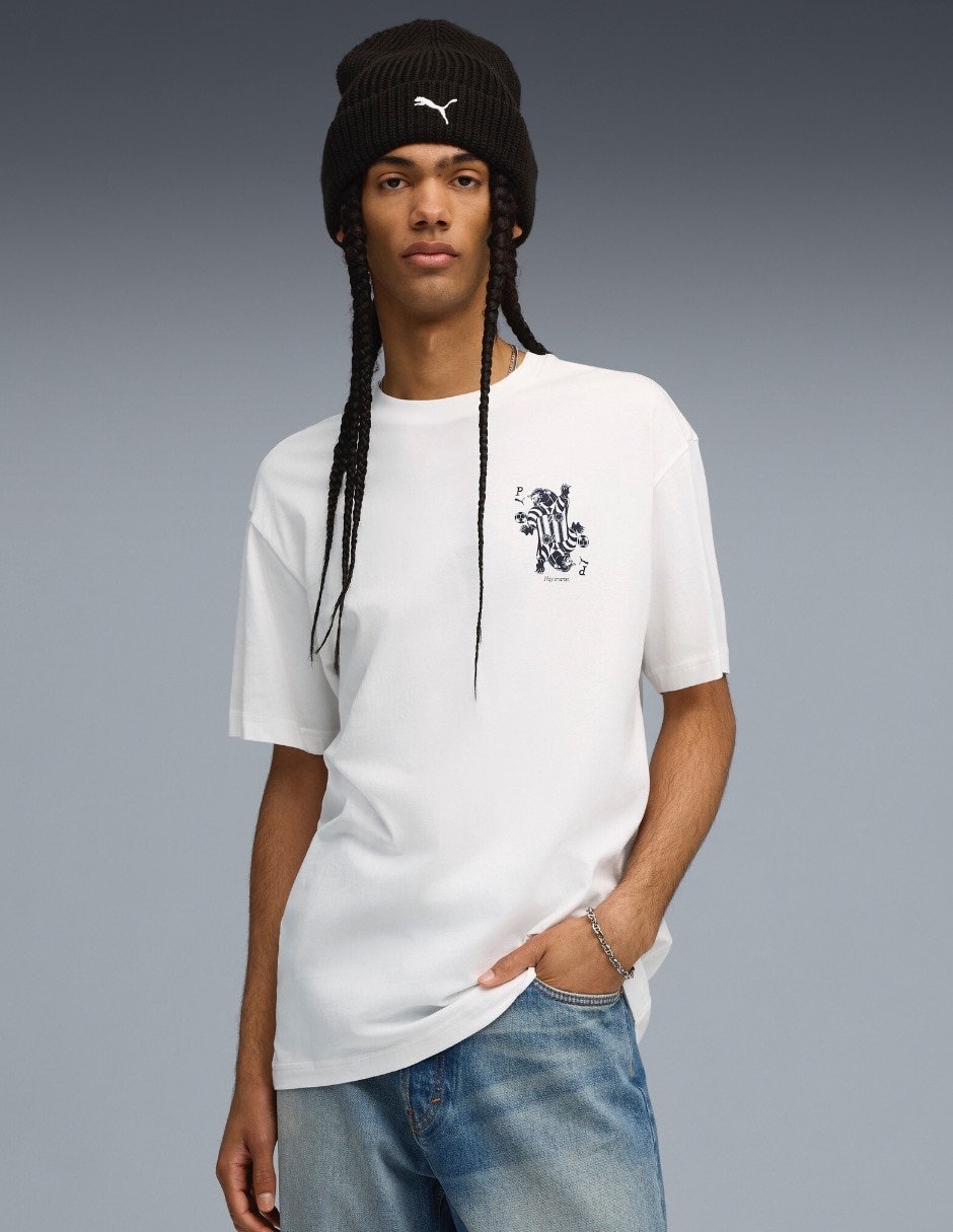 Playera cuello redondo para hombre