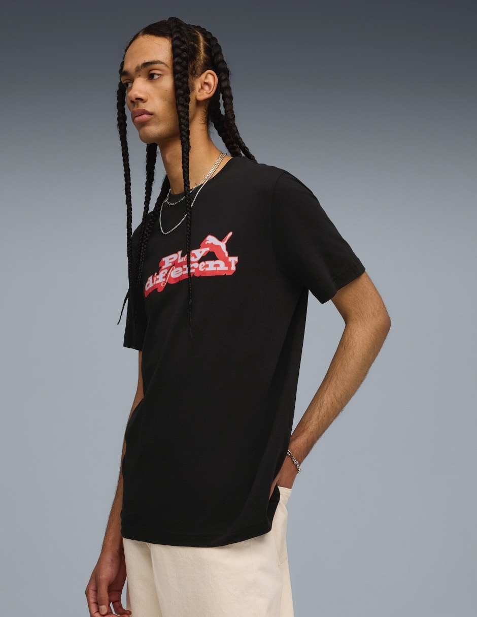 Playera cuello redondo para hombre