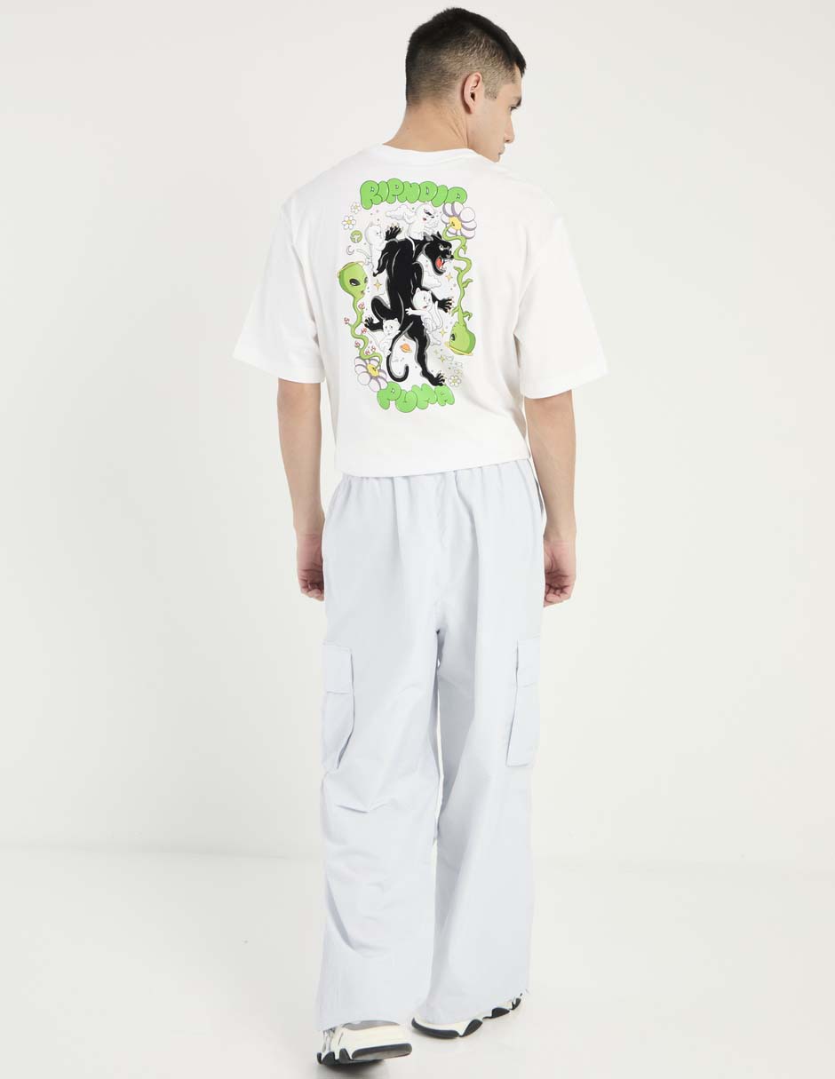 Pants regular con elástico para hombre 2