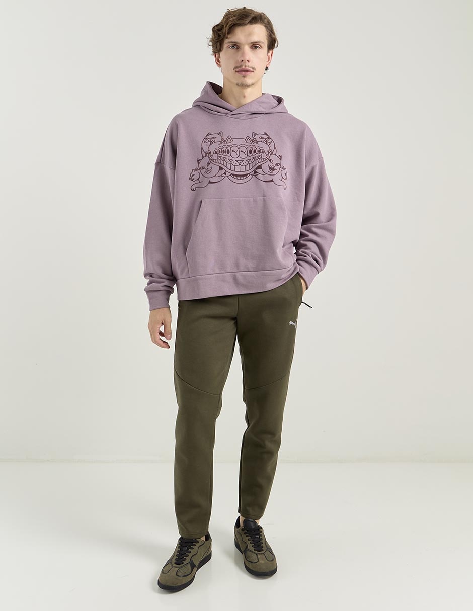 Pants regular con elástico para hombre 3