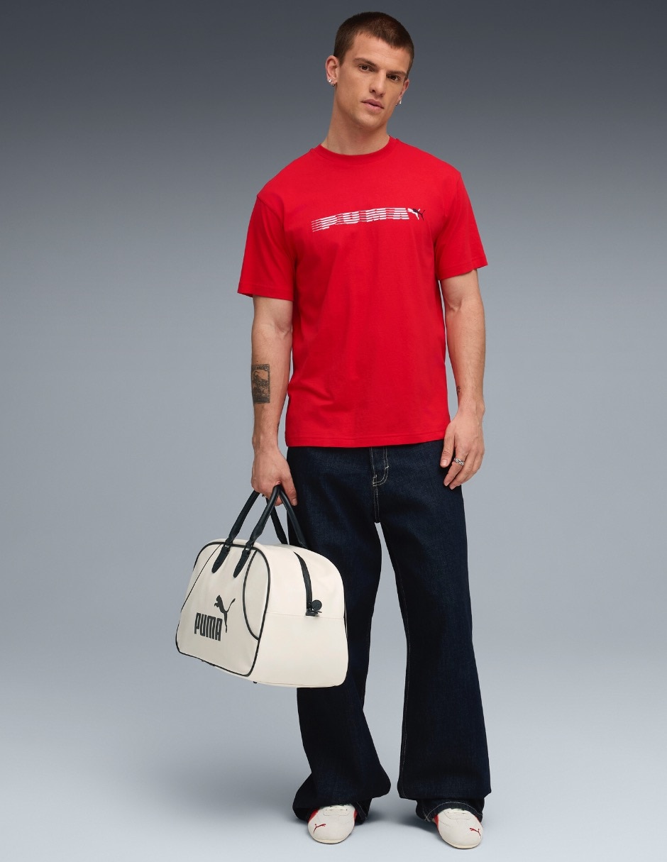 Playera graphic relaxed tee cuello redondo para hombre 5