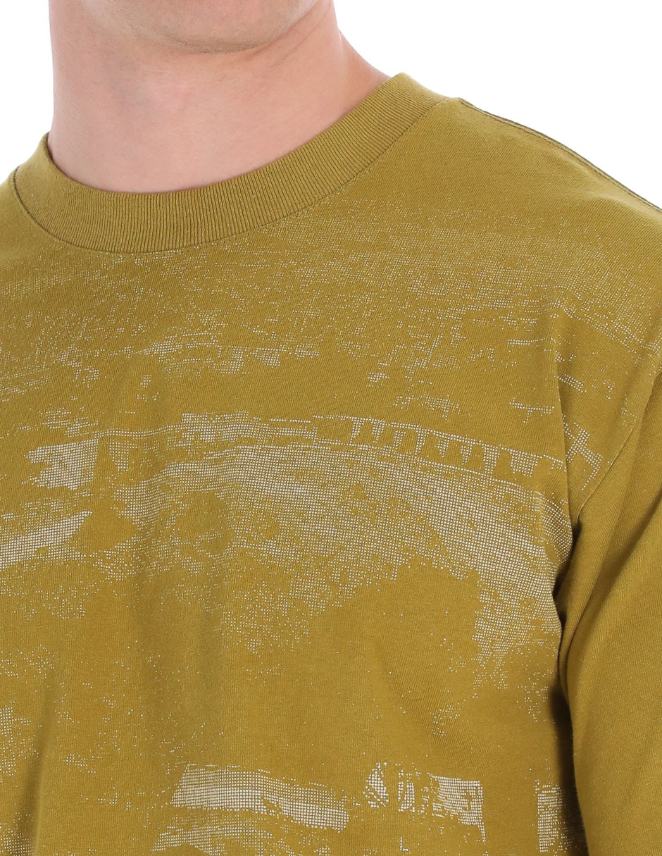 Playera Skate Atiba Haze Hillz Bomb Short SS Tee cuello redondo para hombre 4