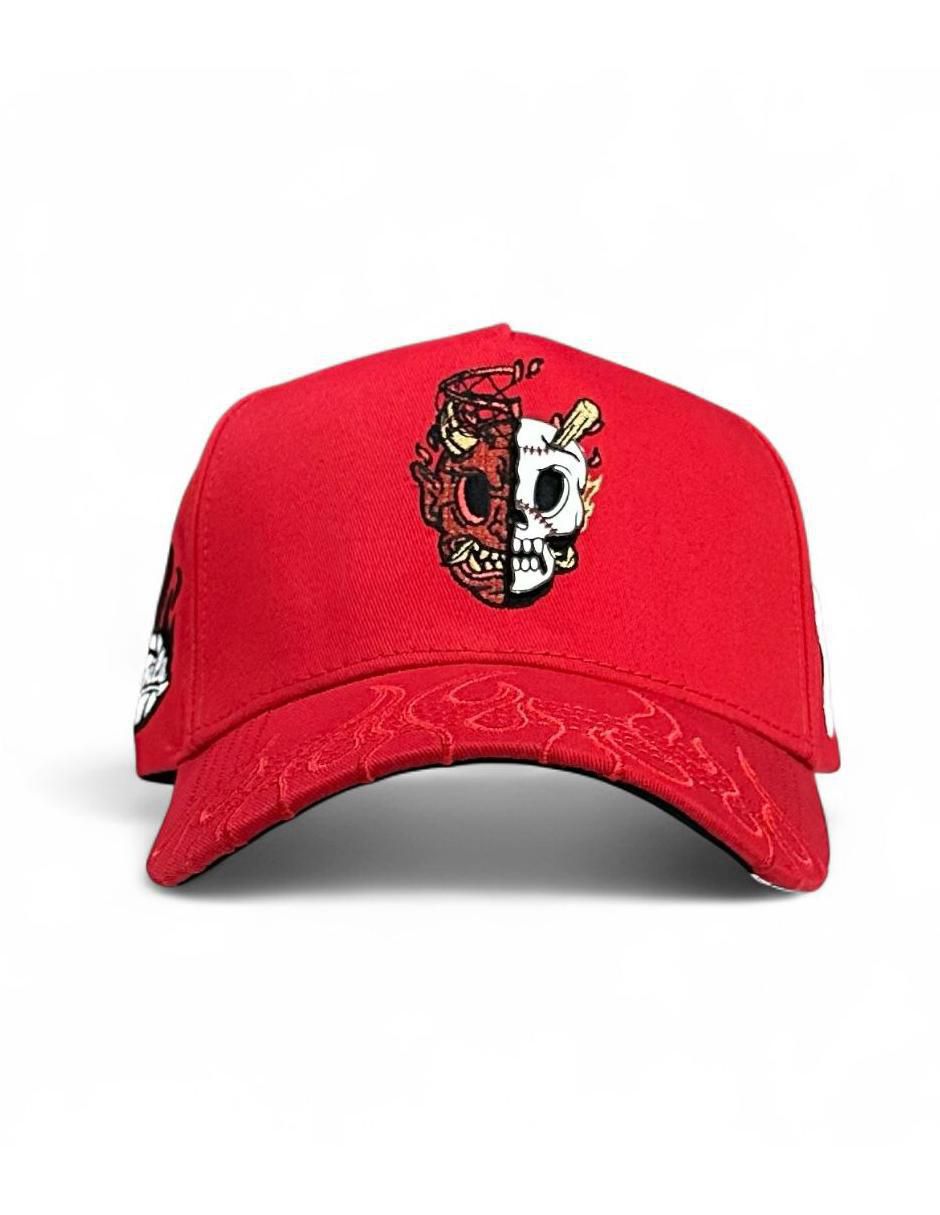 Gorra visera curva snapback casual Devils para hombre 3