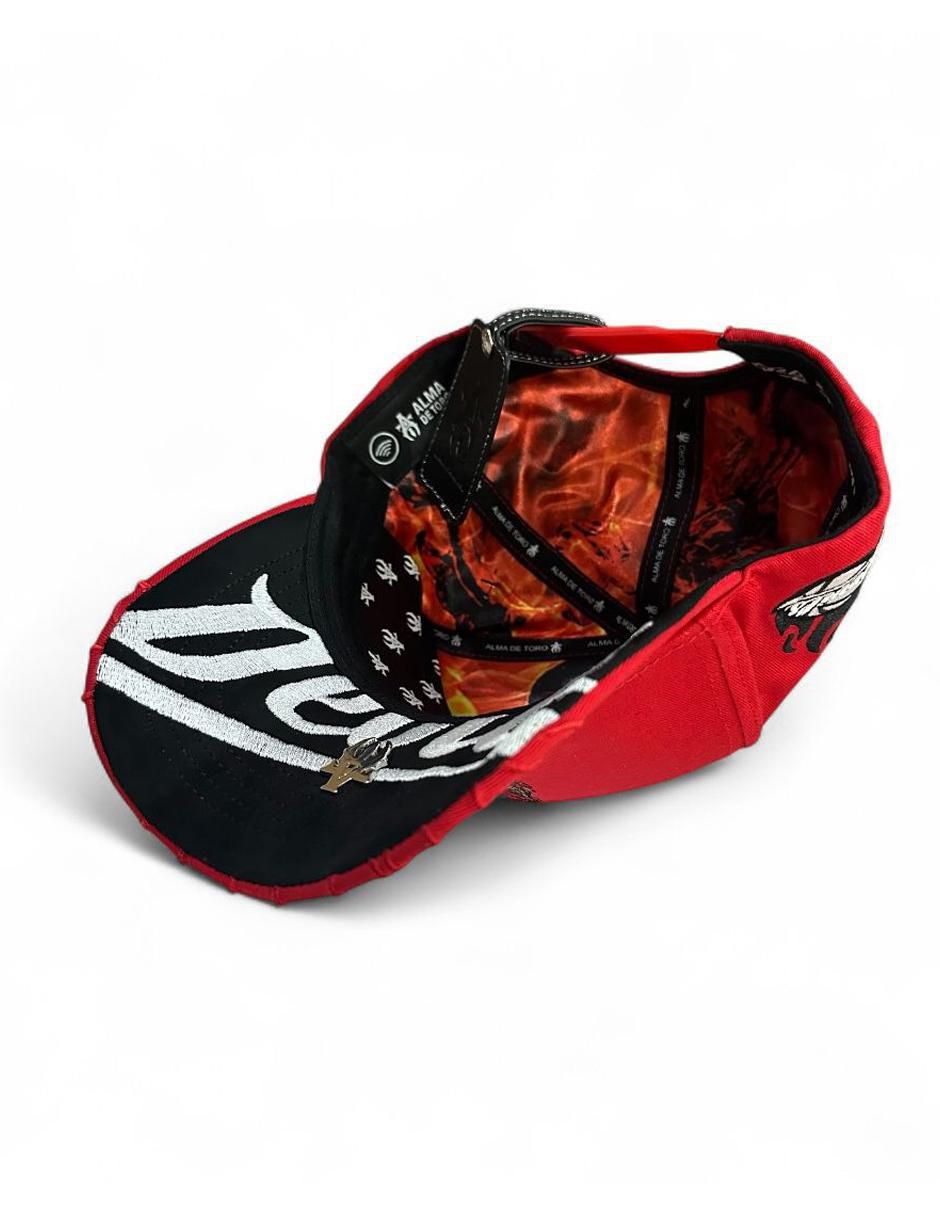 Gorra visera curva snapback casual Devils para hombre 4