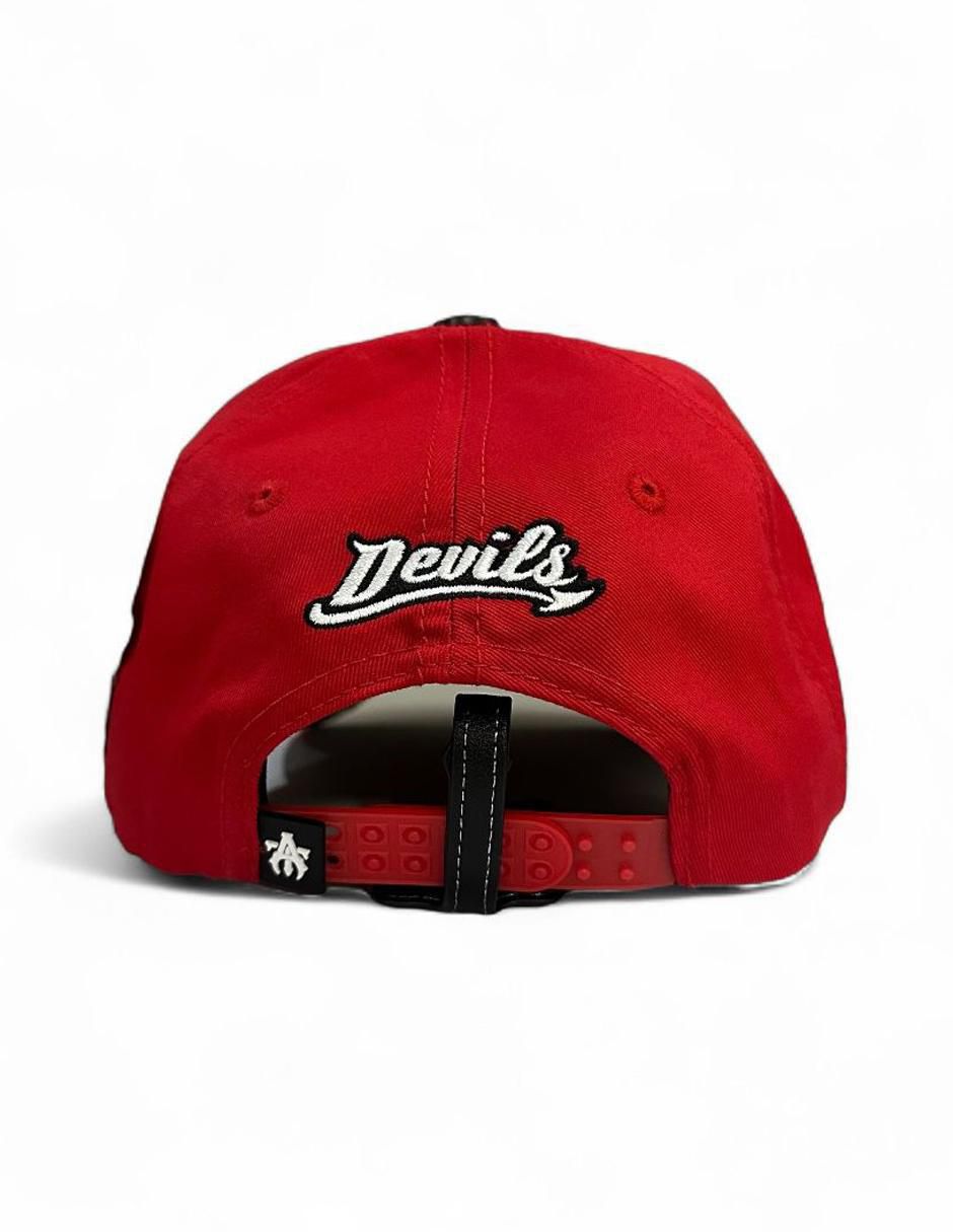 Gorra visera curva snapback casual Devils para hombre 5