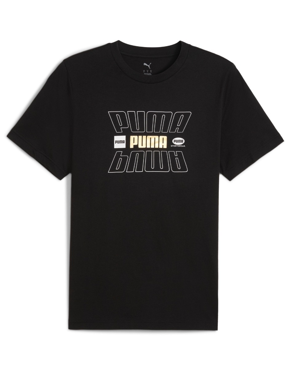 Playera ess logo lab holiday tee cuello redondo para hombre Playera ess logo lab holiday tee cuello redondo para hombre