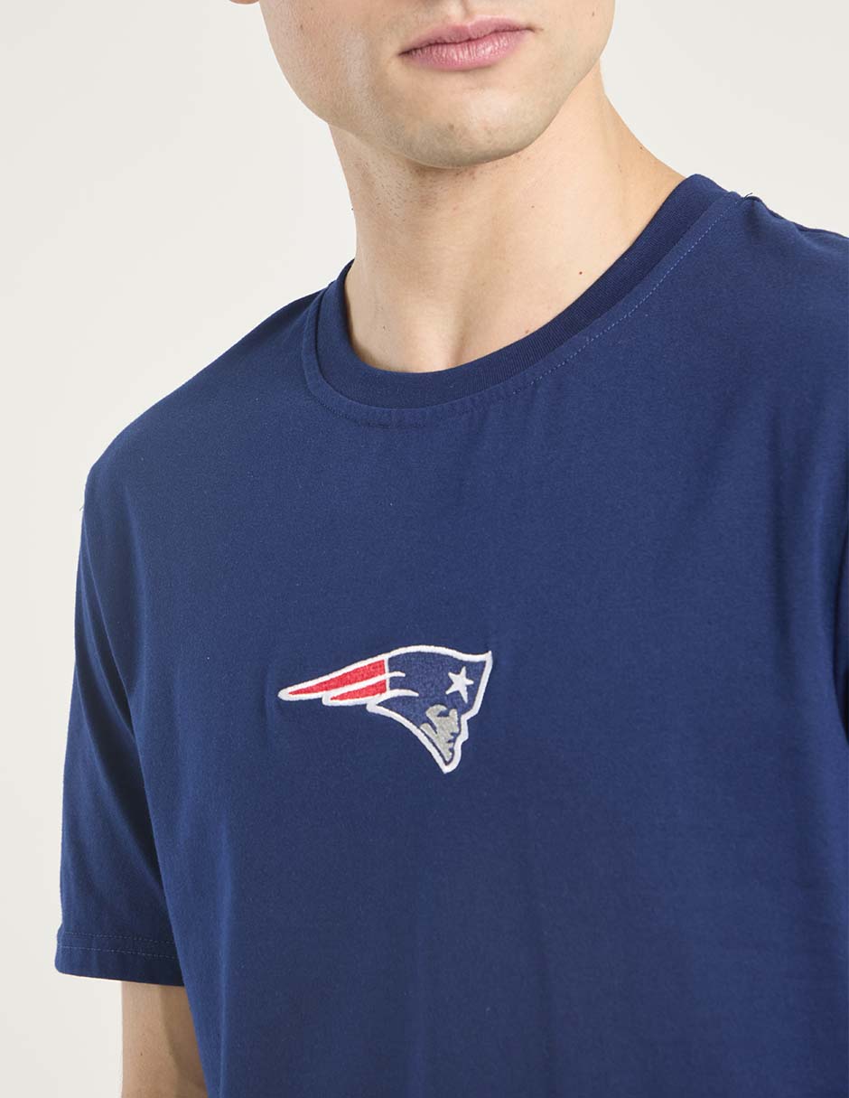 Playera NFL New England Patriots cuello redondo para hombre 4