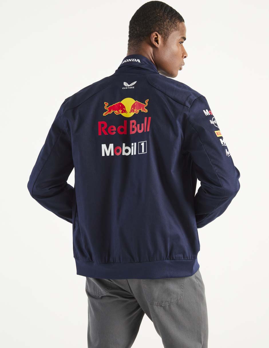 Chamarra bomber con bolsillos para hombre 2