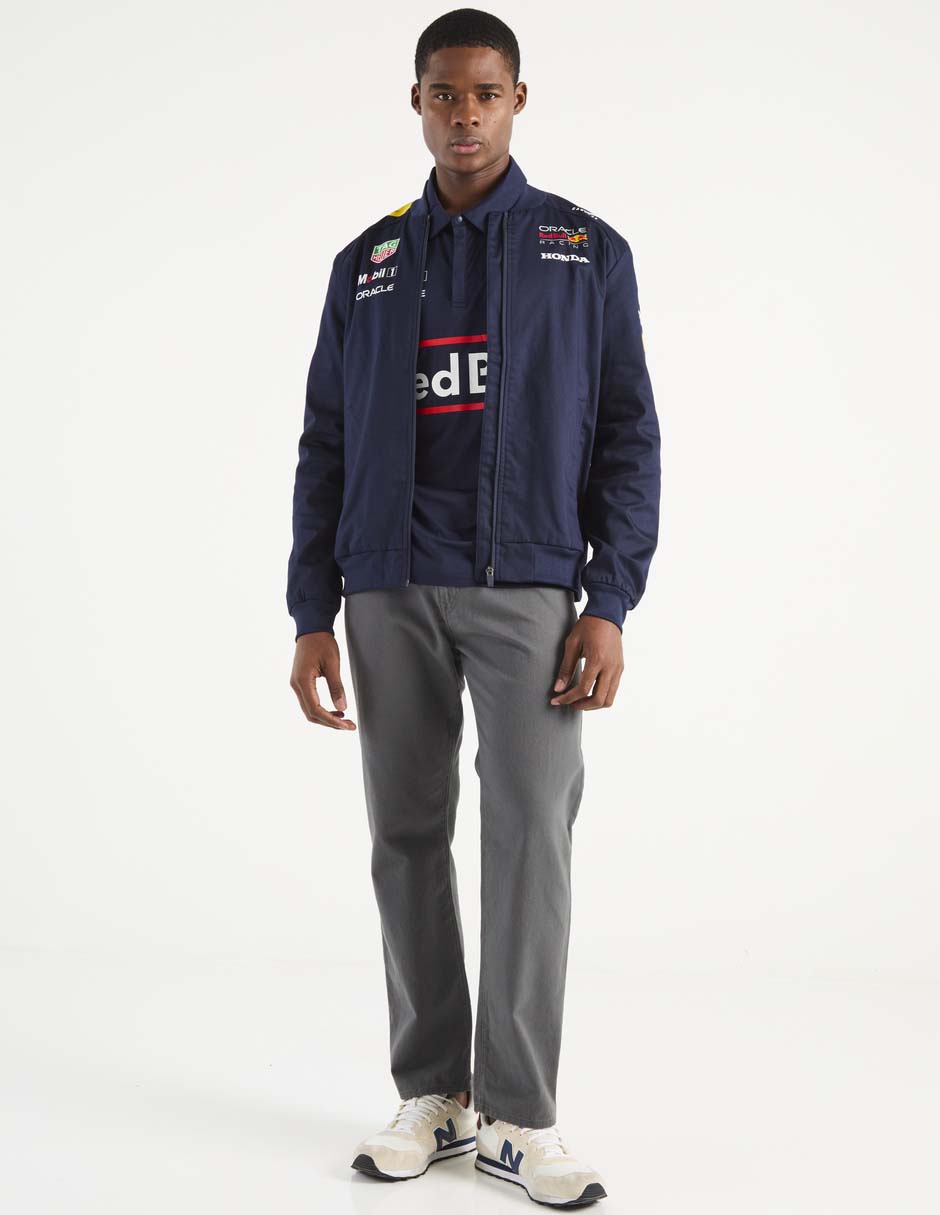 Chamarra bomber con bolsillos para hombre 3