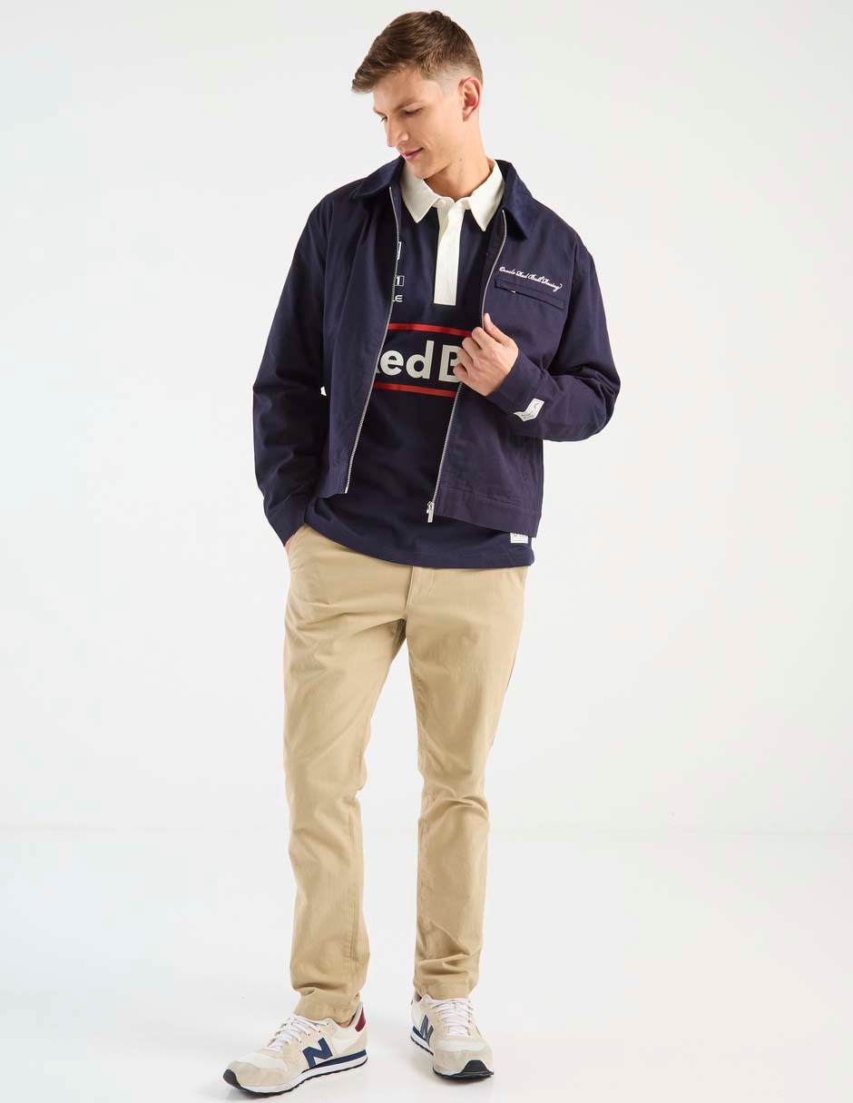 Playera tipo polo heritage para hombre