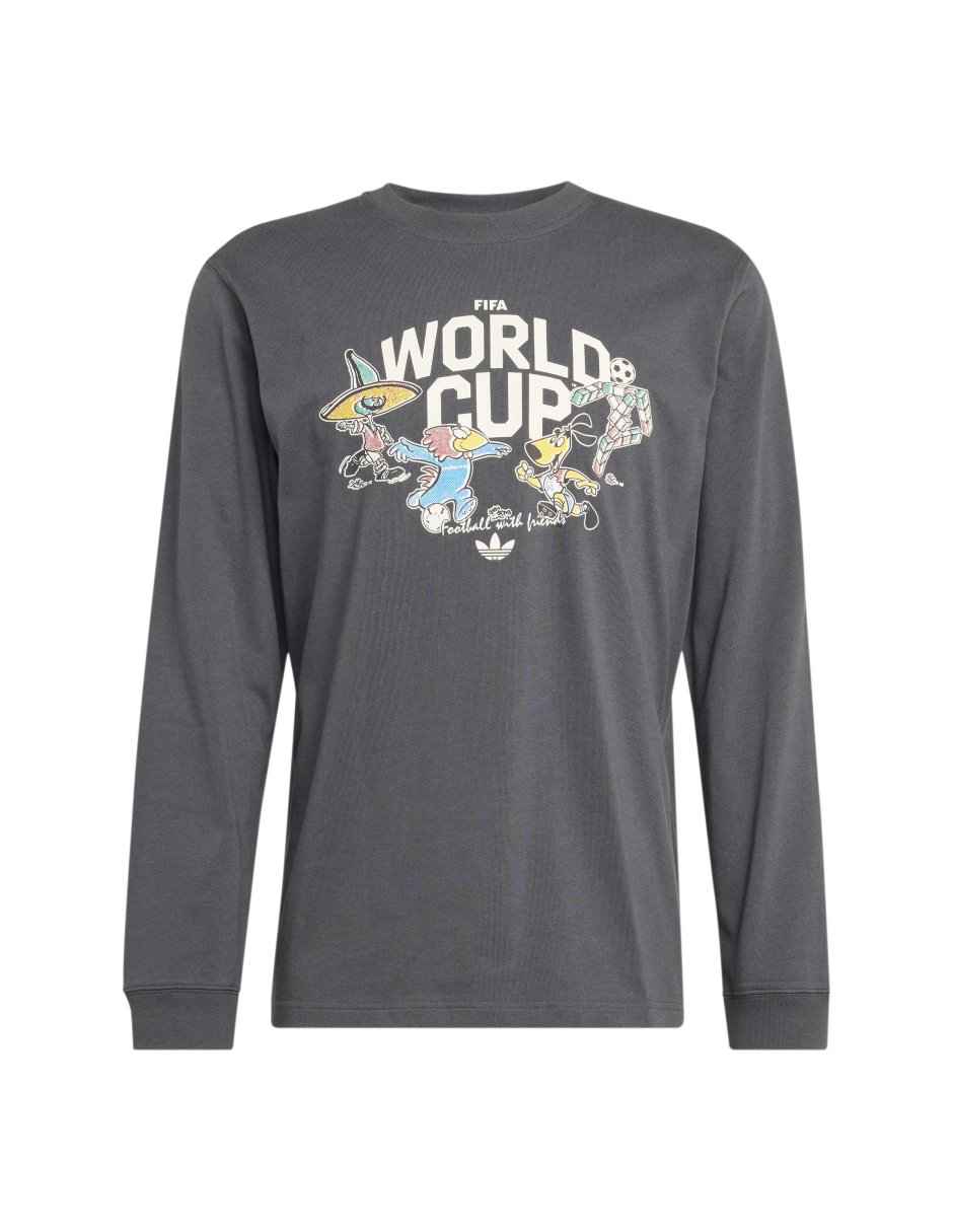 Playera WC 2026 cuello redondo para hombre 2