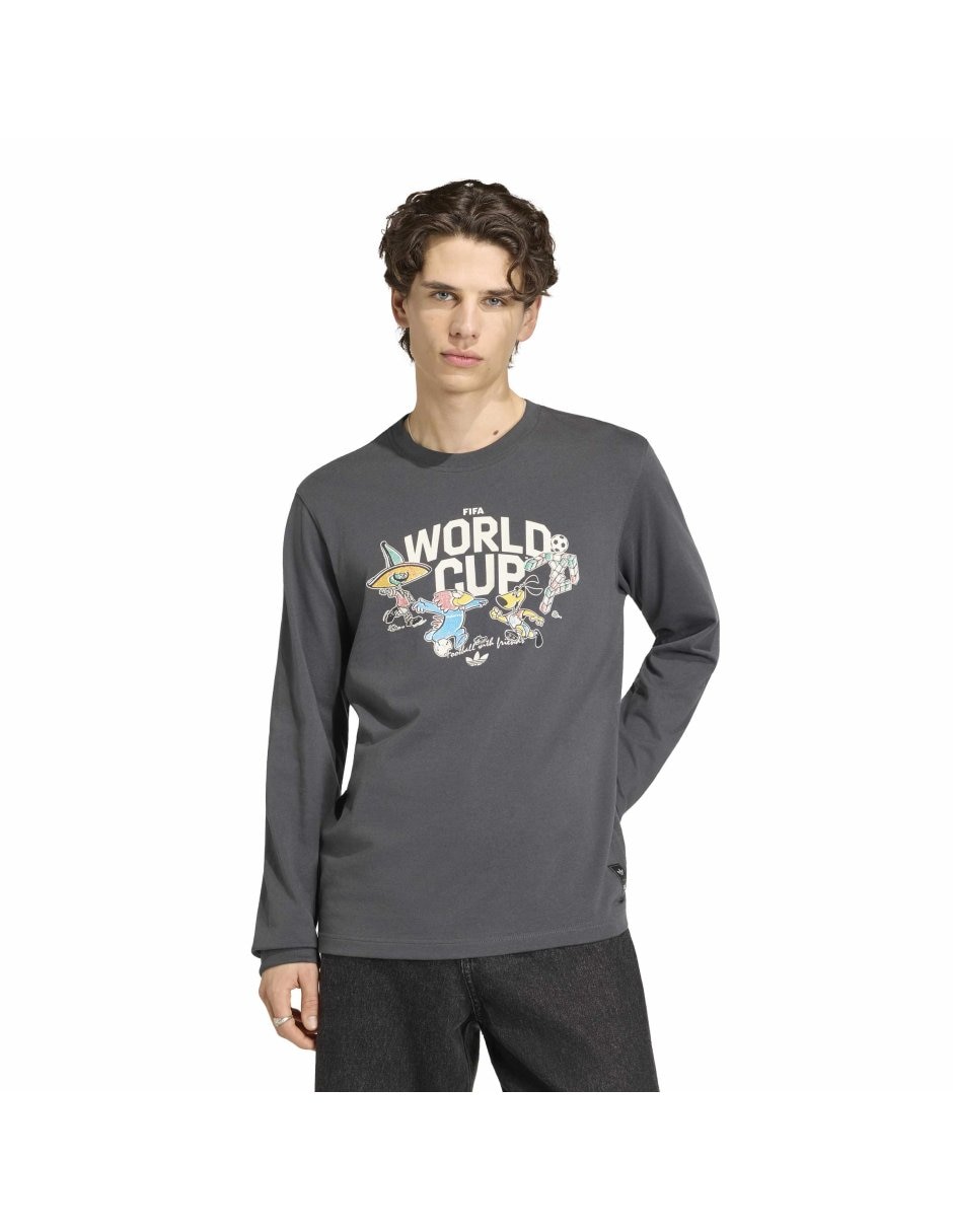 Playera WC 2026 cuello redondo para hombre 3