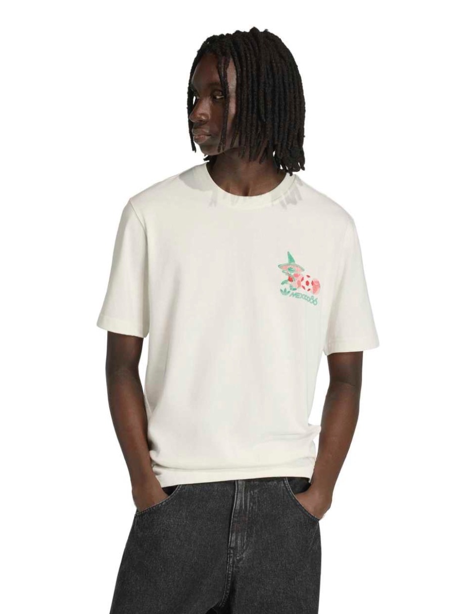 Playera cuello redondo para hombre