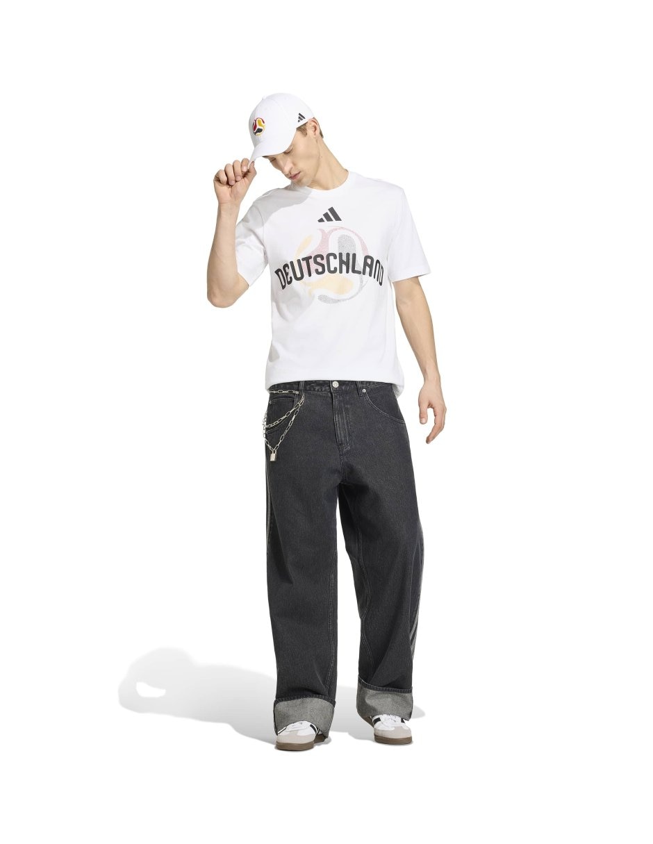 Playera Alemania cuello redondo para hombre 4