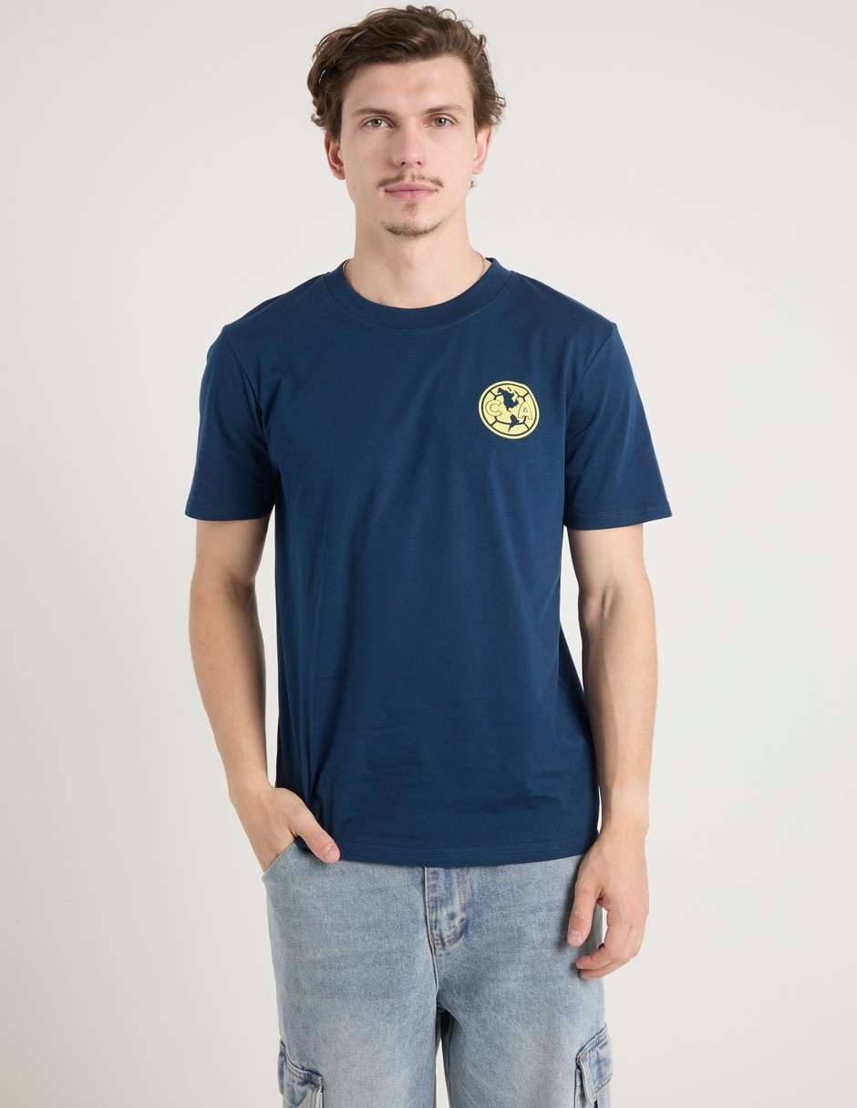 Playera cuello redondo para hombre