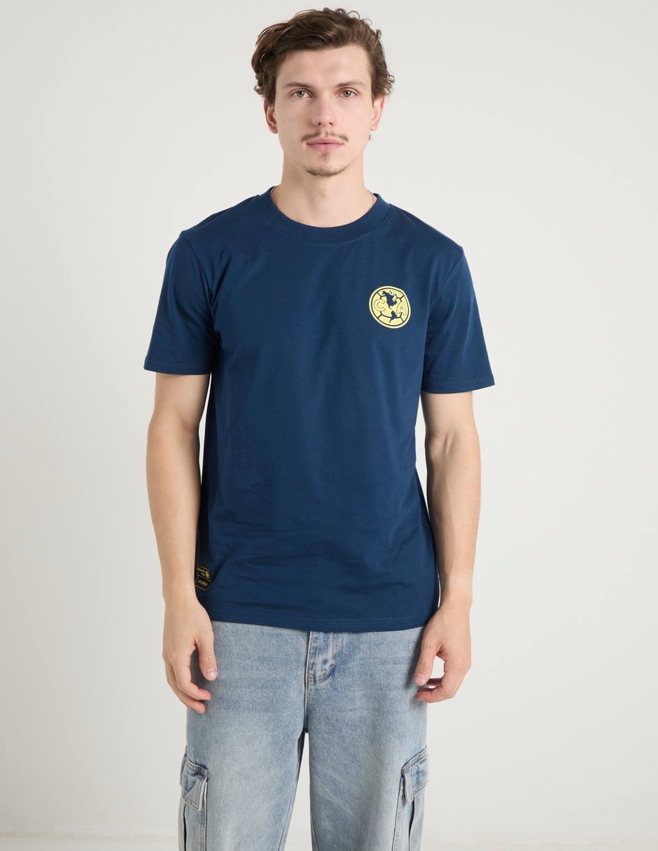 Playera cuello redondo para hombre 2