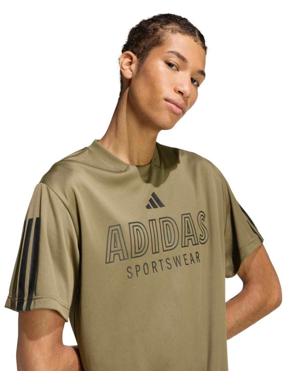 Playera cuello redondo para hombre 5