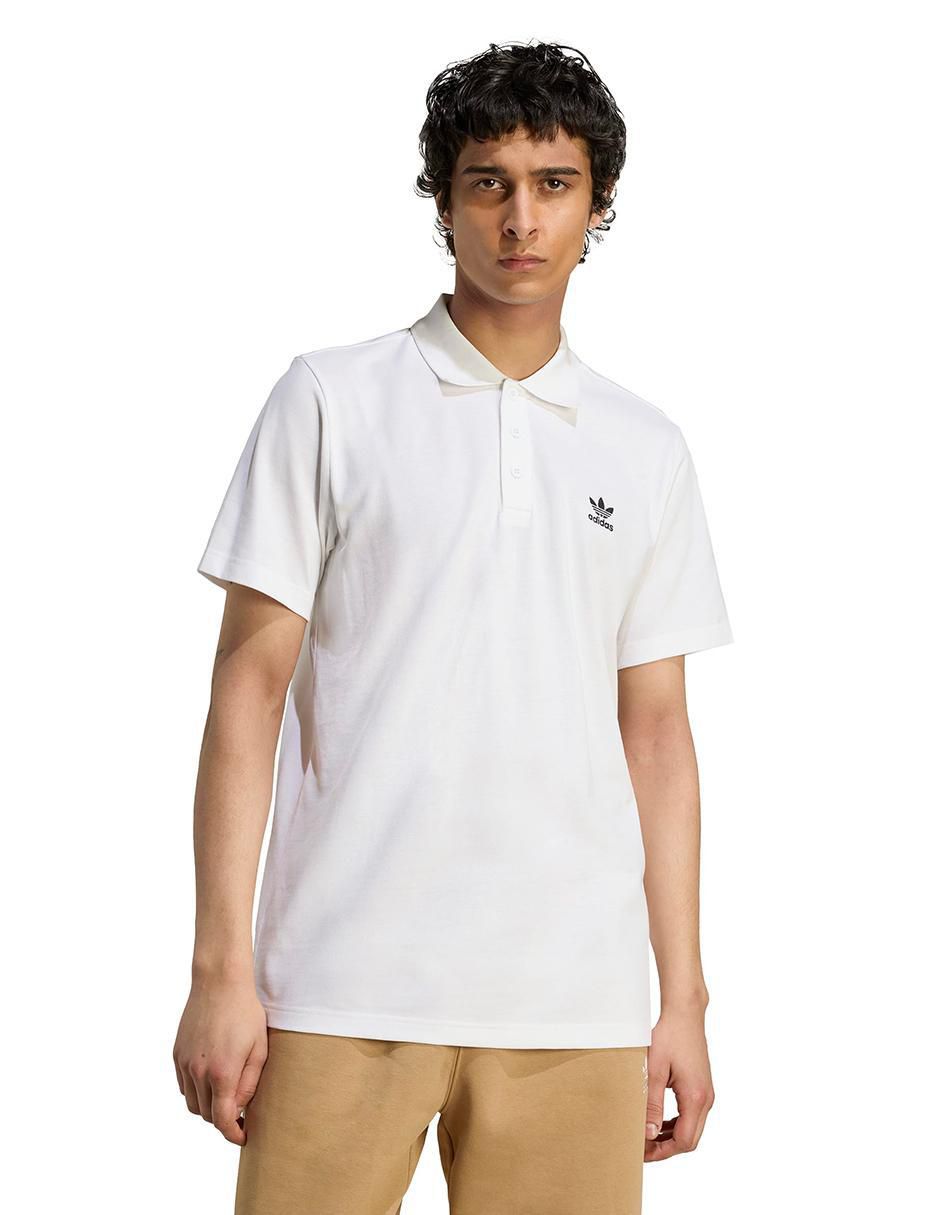 Playera tipo polo Trefoil Essentials para hombre