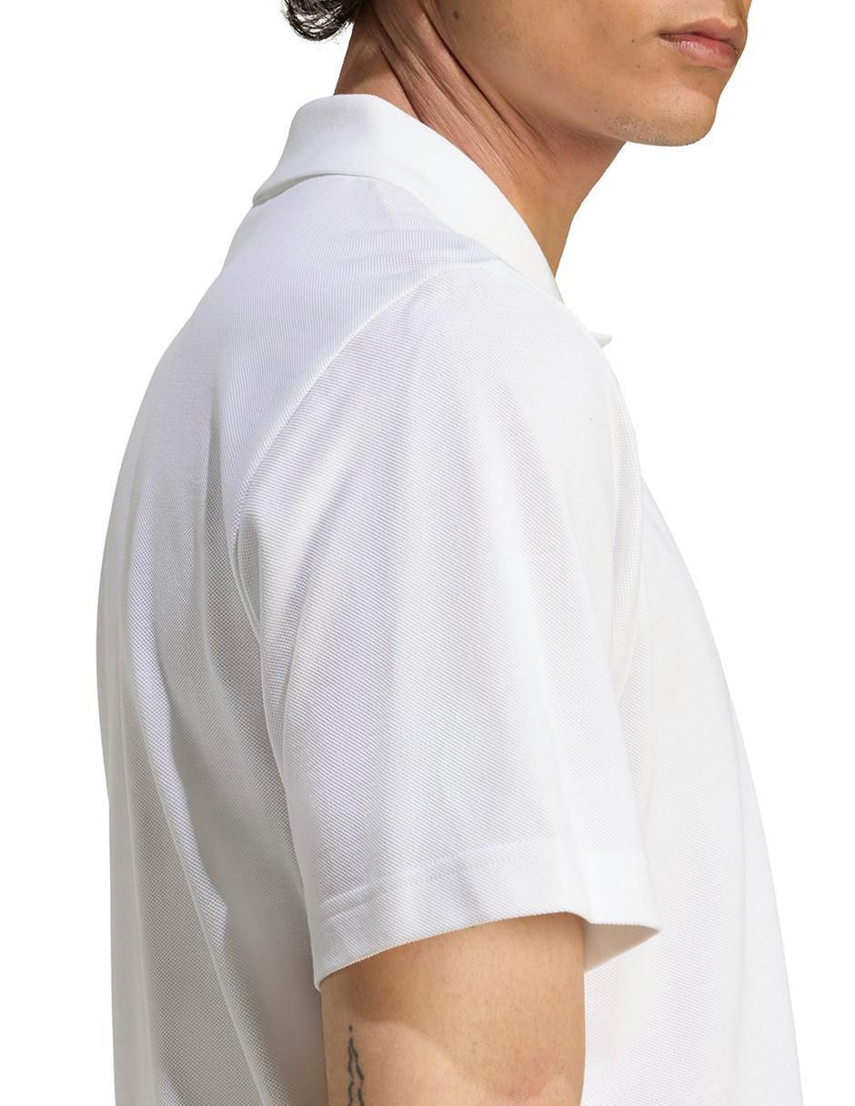 Playera tipo polo Trefoil Essentials para hombre 6